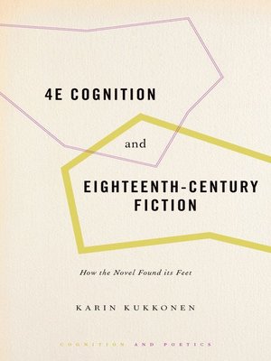 cover image of 4E Cognition and Eighteenth-Century Fiction